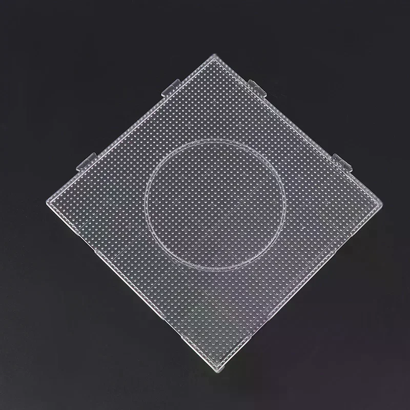 Beads Pegboards Board 4Pcs 2.6MM For Perler Tool Fuse Beads Square Jigsaw Puzzle Template Children Educational Toys DIY Kit Supp view 3