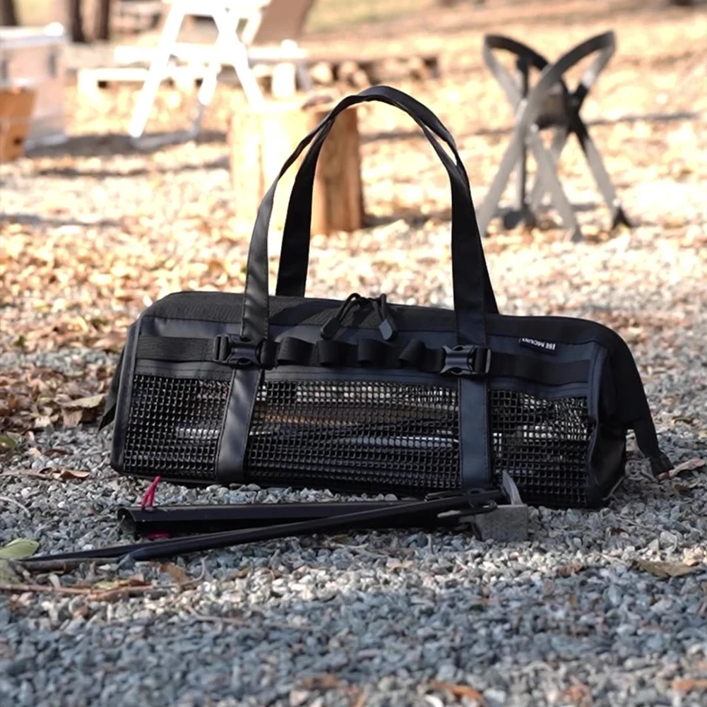 التخييم خيمة مسمار حقيبة التخزين سعة كبيرة ربط الخيمة أشتات حقيبة مقاوم للماء التخييم لوازم السفر حقيبة يد للسفر في الهواء الطلق