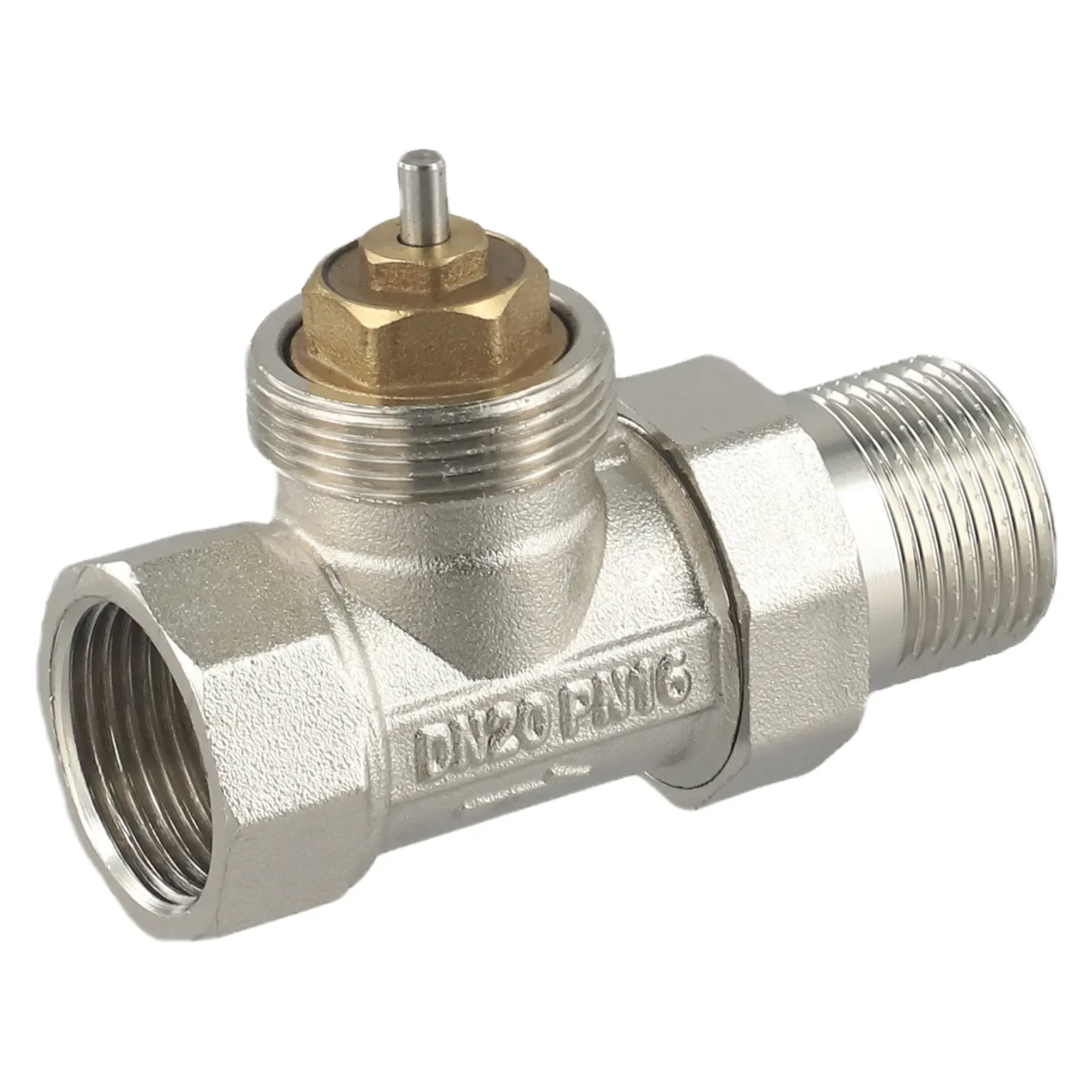 Indoor Temperature Control Temperature Control Valve Rust Resistant Ambient Temperature Control Brass Material M30x1.5mm Thread