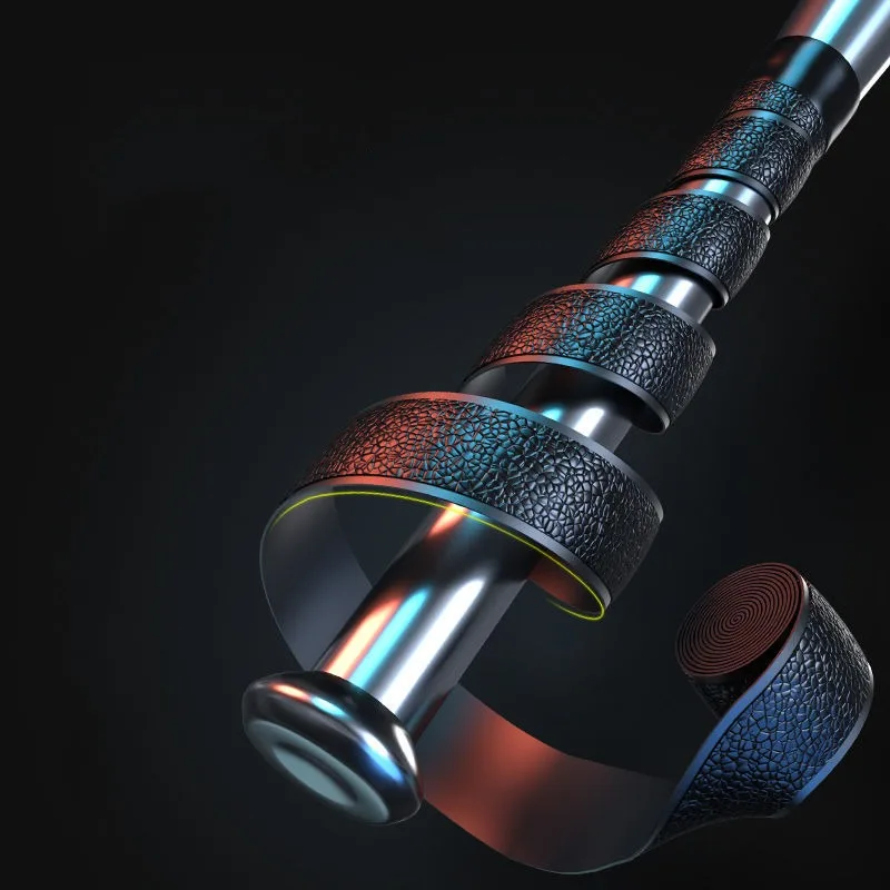 Anti-Slip Baseball Bat, barra de ferro protetora ao ar livre, aço liga, durável, sweatproof, vara do basebol, acessório desportivo, engrossar, 21\