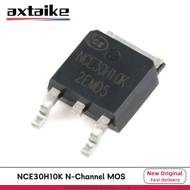 10PCS NCE30H10K TO-252-2 DPAK 30V 100A 110W N-Channel Enhancement Mode Power MOSFET SMD Transistor