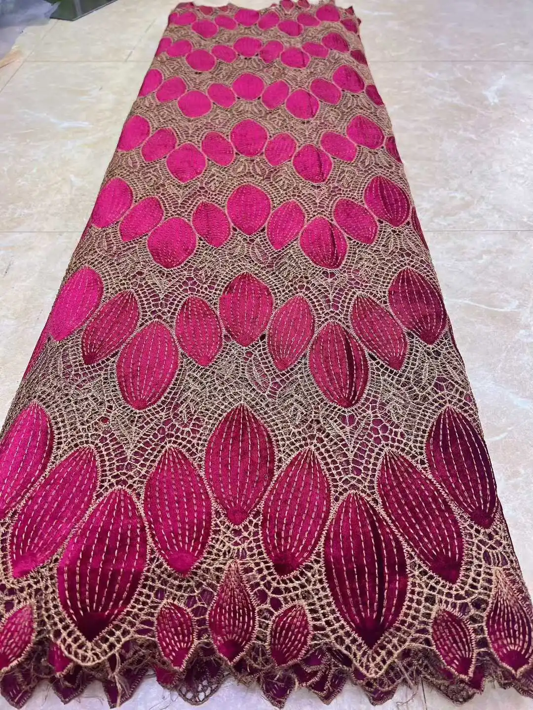 고급 아프리카 메쉬 레이스 원단 벨벳 레이스 나이지리아 튤 프랑스 튤 네트 레이스 여성용 이브닝 드레스