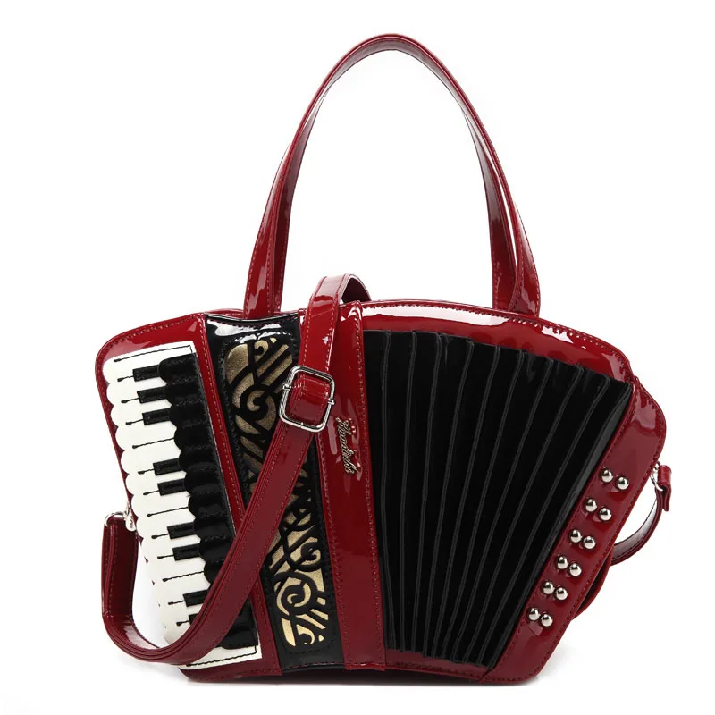 Creative Fashion Accordion Design Handbag Europe And The United States Personality Senior Sense Single Shoulder Crossbody Bag