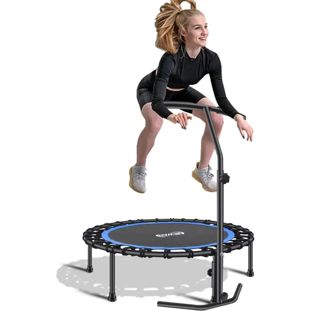 

40"-48" Silent Mini Tpoline itnTpoline Bungee Rebounder Jumping Cardio Trainer Workout or Adults-Max Limit 330lbs