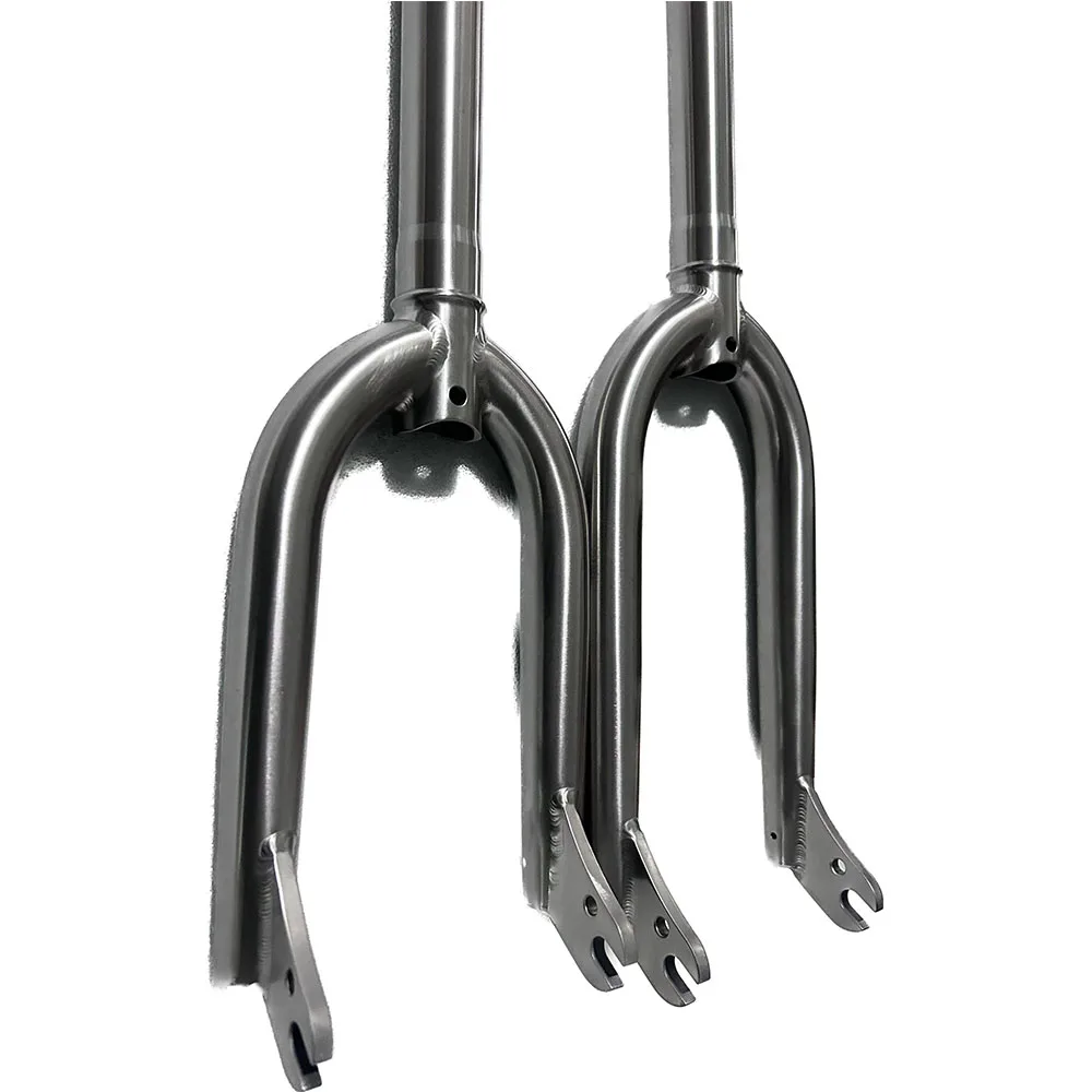 Bmx Forks for Extreme Sports Racing, Titanium Bicycle Accessories, Freestyle, 20 in, 16in