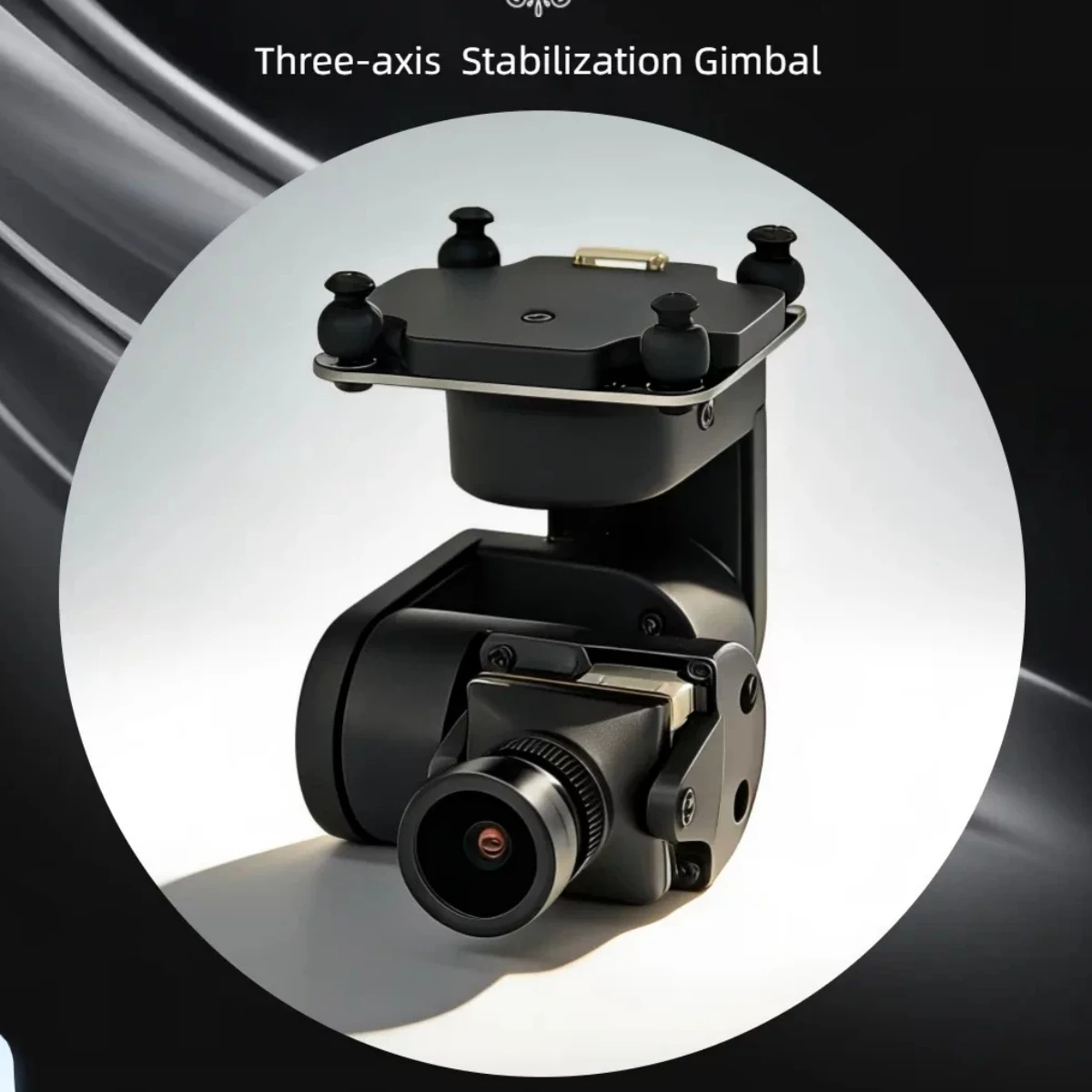 NCZOBOE 3-Axis Gimbal FPV Racing Drone with Increased Stability PTZ Support Compatible
