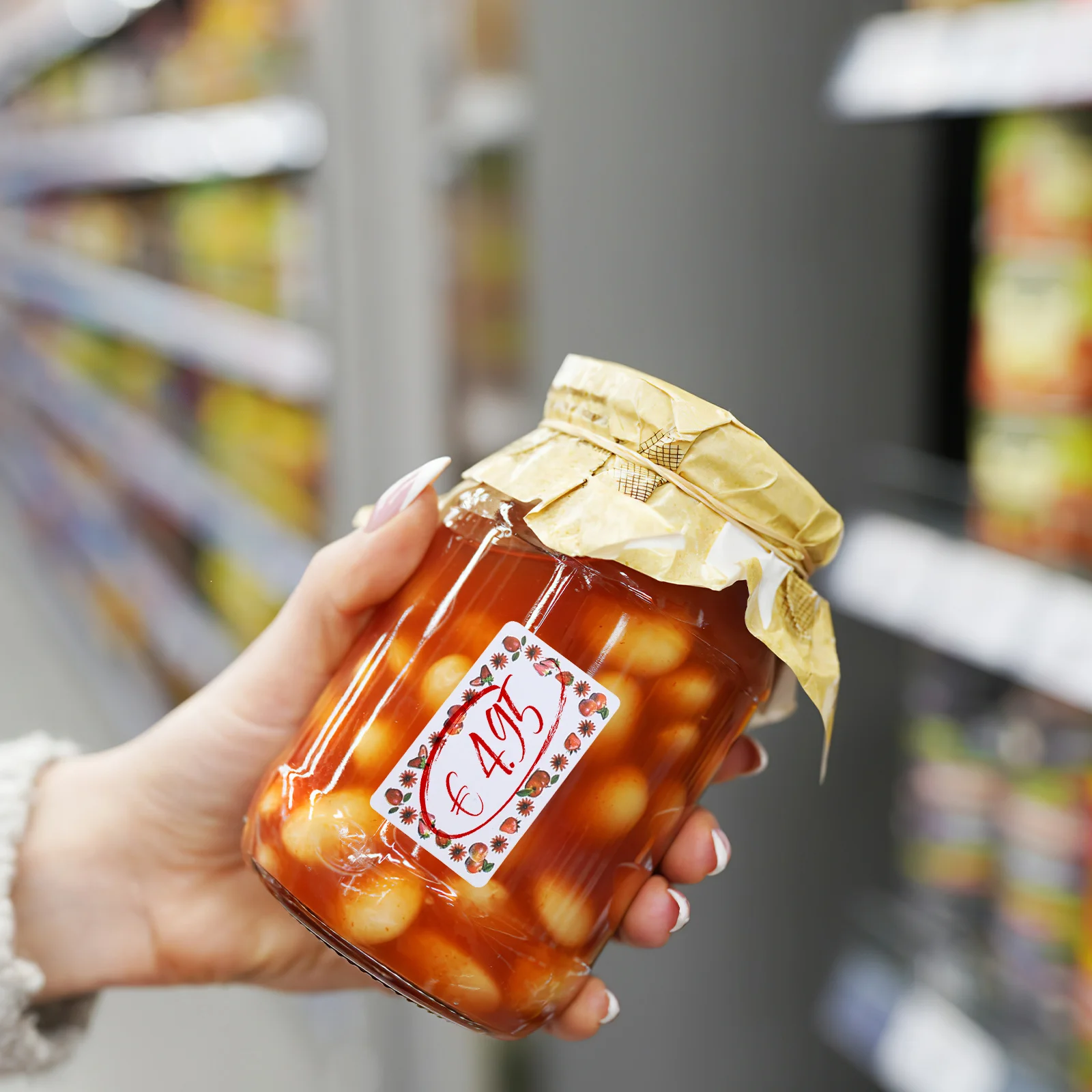 

250 шт. водонепроницаемые этикетки с фруктовой каймой для детского сада, офиса, школы, бутылки для хранения, классификационная этикетка с фруктовой каймой