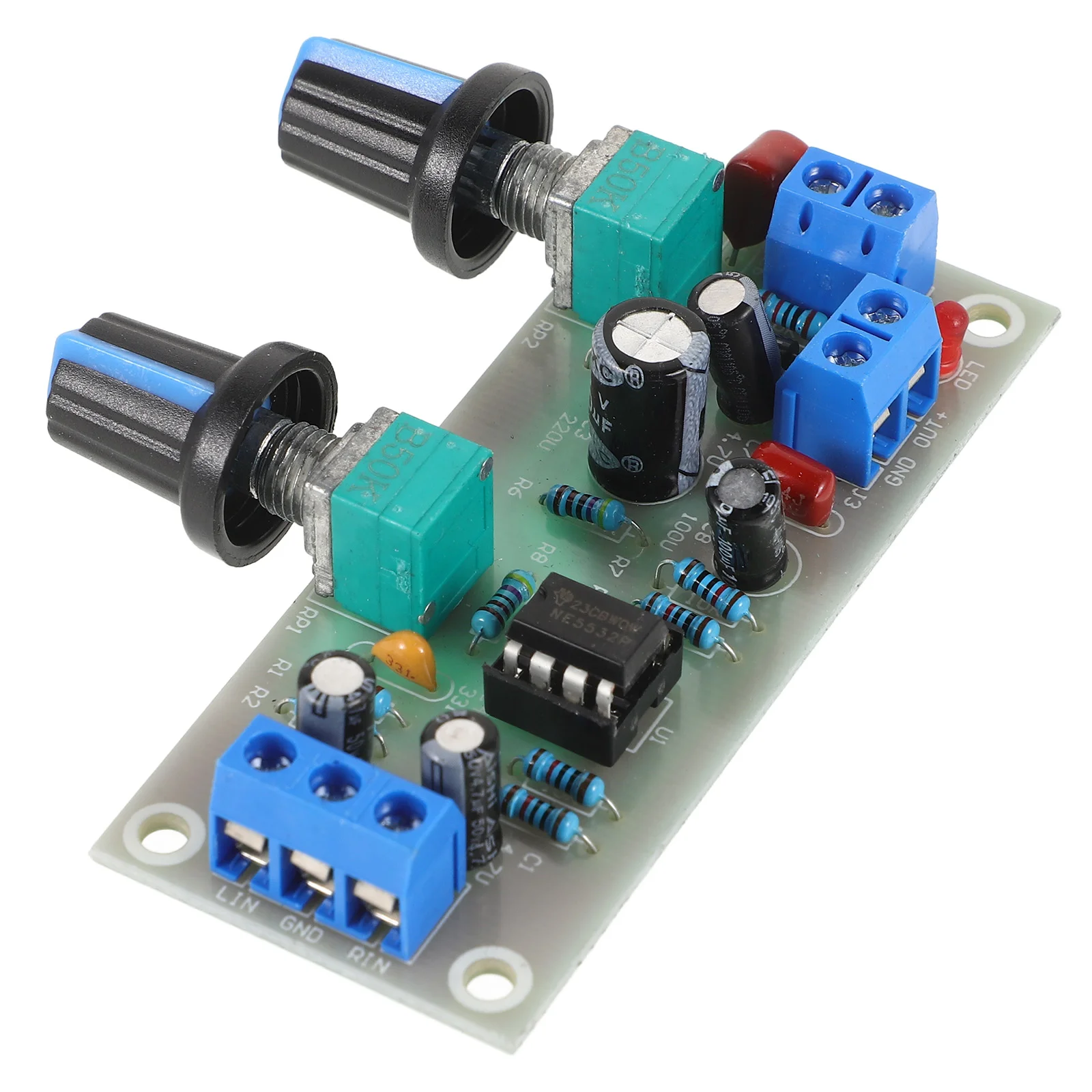 Carte de préampli de caisson de basses, amplificateur de puissance, Mini Audio-4, amplificateurs de composants en fibre de verre pour pièces