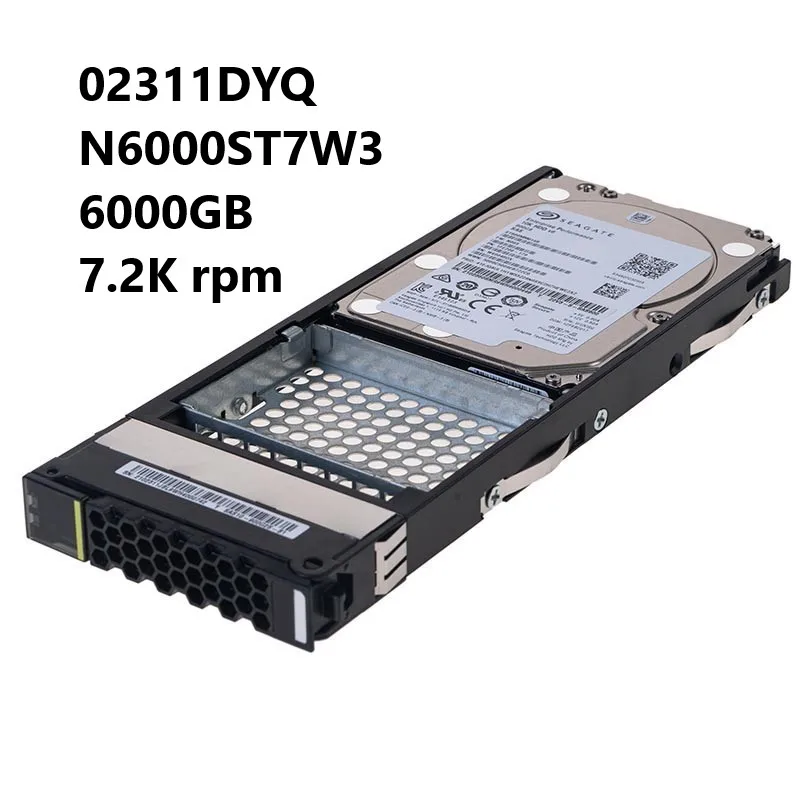 

NEW HDD 02311DYQ N6000ST7W3 6000GB SATA 6Gb/s 7.2K rpm 64MB 3.5in Hard Disk Drive For HUA-WEI 2288H V5