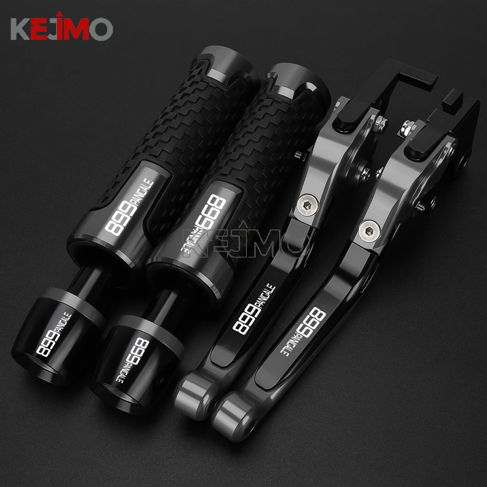 

For DUCATI CNC Motorcycle Adjustable Brake Clutch Lever ends 899Panigale 899 Panigale 2014 2015 2016 Handlebar Handle Bar Grips