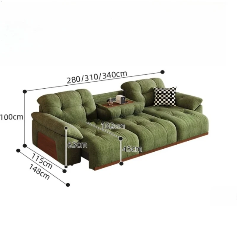 Recliner Friends Electric Sofa Beds Bubble Mid Century Floor Couch Convertible Floor Sillones De Sala Living Room Furniture