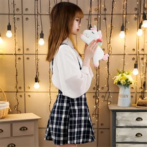 25 سنتيمتر Kawaii الكذب يونيكورن أفخم لعبة محشوة لينة لطيف الأبيض الوردي الحصان استرضاء الدمية اللعب للأطفال الفتيات هدية عيد ميلاد جديدة أعلى 5 مبيعات أفخم يونيكورن زلاجات الأسطوانة - No2