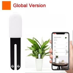 Xiaomi mi flora monitor digital versão internacional grama flor cuidados com a água do solo luz inteligente testador sensor para plantas de jardim