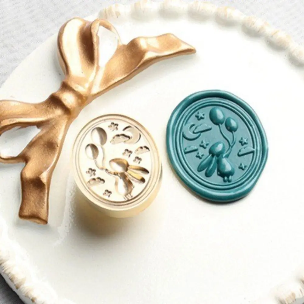 Cupid Flower Invitation Card Hand Account Wedding Fire Paint Seal Stamp Wax Seal Stamp Scrapbook Decoration Embossed Stamp