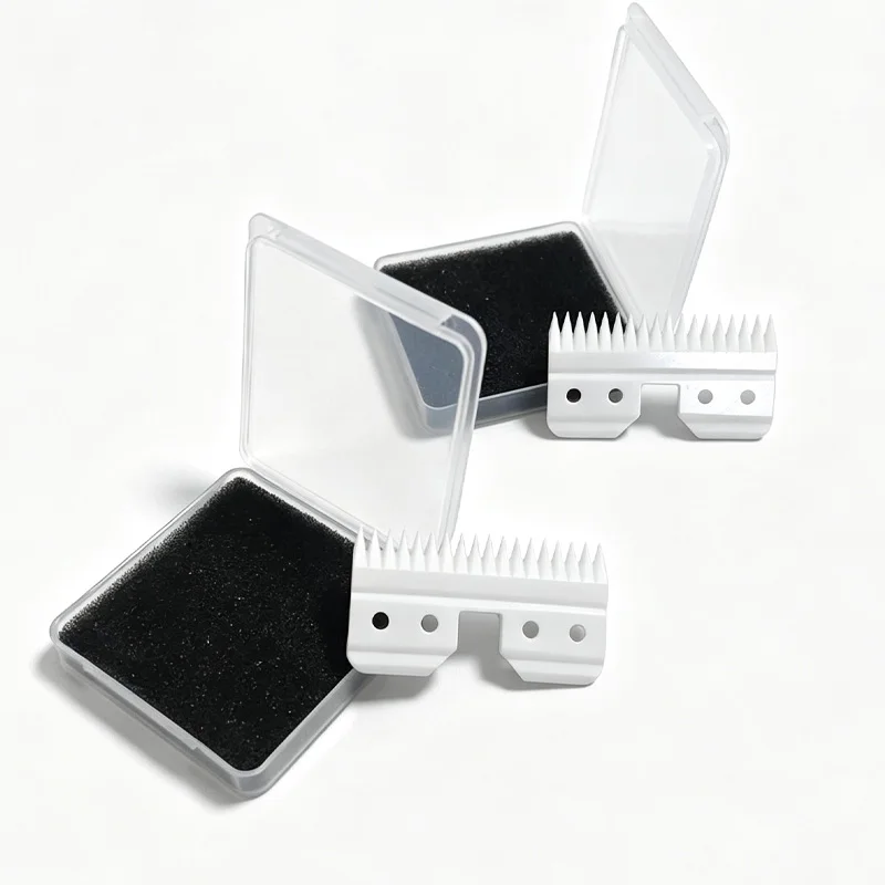 Ceramic Replacement Clipper Blade Fit For Oster  Fast Feed, Professional Hair Trimmer Cutting Blade For Grooming