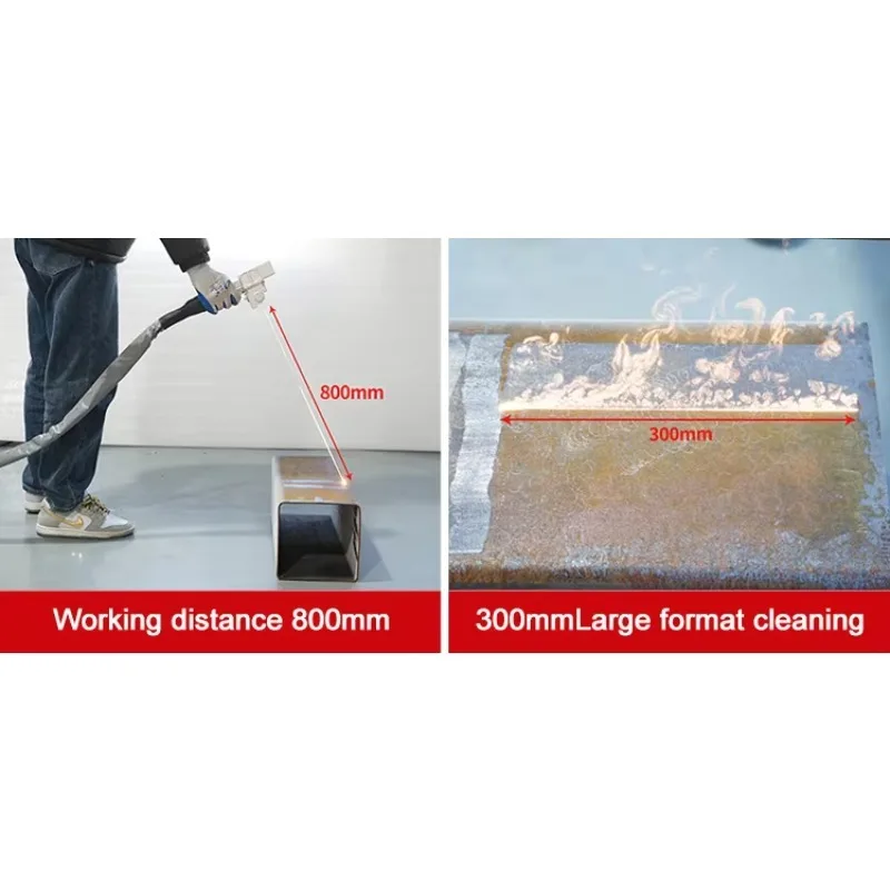 Continuous Laser Cleaner For Efficient Paint Stripping On Commercial Vehicles And Machinery Surfaces