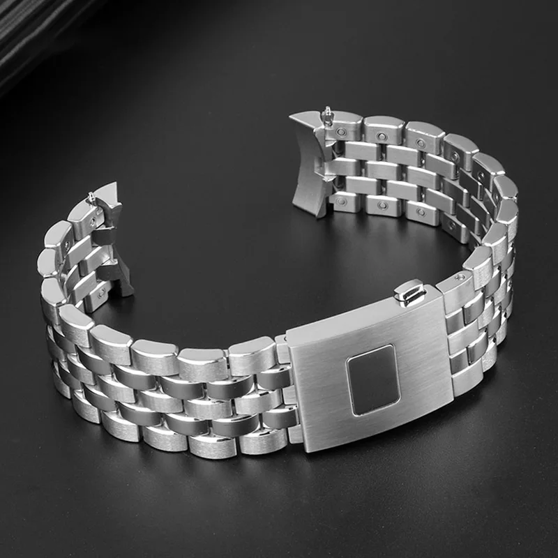 ل IWC الطيار حزام ساعة اليد 20 مللي متر 21 مللي متر مارك السابع عشر الثامن عشر الأمير الصغير IW377714 IW377717-الفولاذ المقاوم للصدأ الدقة استبدال الفرقة