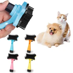 Pet Self-cleaning Comb Professional Comb for Dogs Cat Hair Grooming Slicker Comb Gilling Brush Pet Accessories Dog Cat Combs