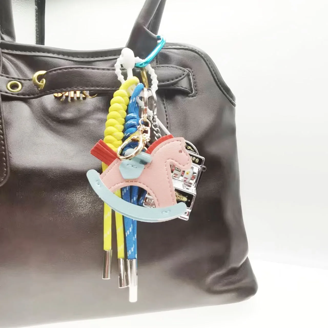 Ita Bag Accessories Bag Charms Trojan Horse Pendant for chanel Bag Women Handbag Purse Keychain Man Backpack Decoration Chain