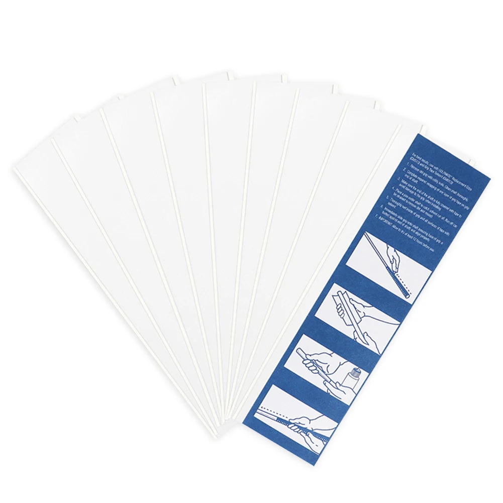 

13 шт. двусторонних клейких полосок для гольфа, двусторонняя лента для обновления рукояток клюшек для лучшего захвата и контроля, 22x5 см