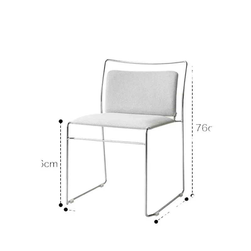 

Backrest stool perfect fusion of appearance and practicality
