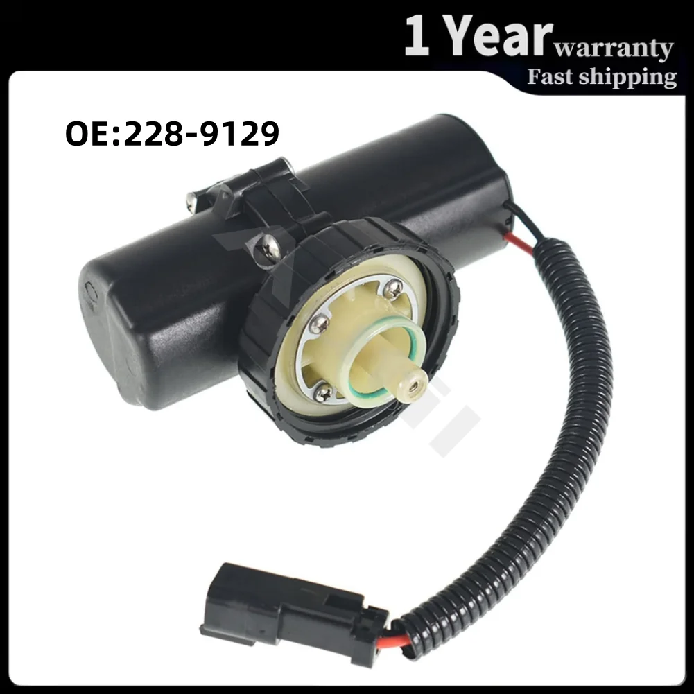 228-9129 2289129 12V Electric Fuel Lift Pump 232-5877 228-9130 for Caterpillar Backhoe Loader 414E 416D 420D 422E 424D 428D