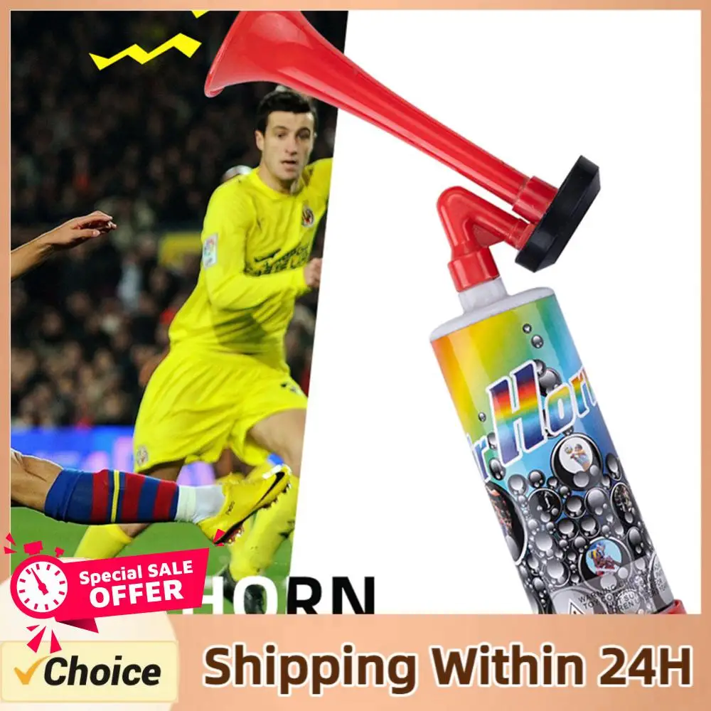 1-5PCS Air Pressure Trumpets Handheld Air Horn Portable Mini Handpush Pump Air Horn for Boating Sports Events Birthday Parties