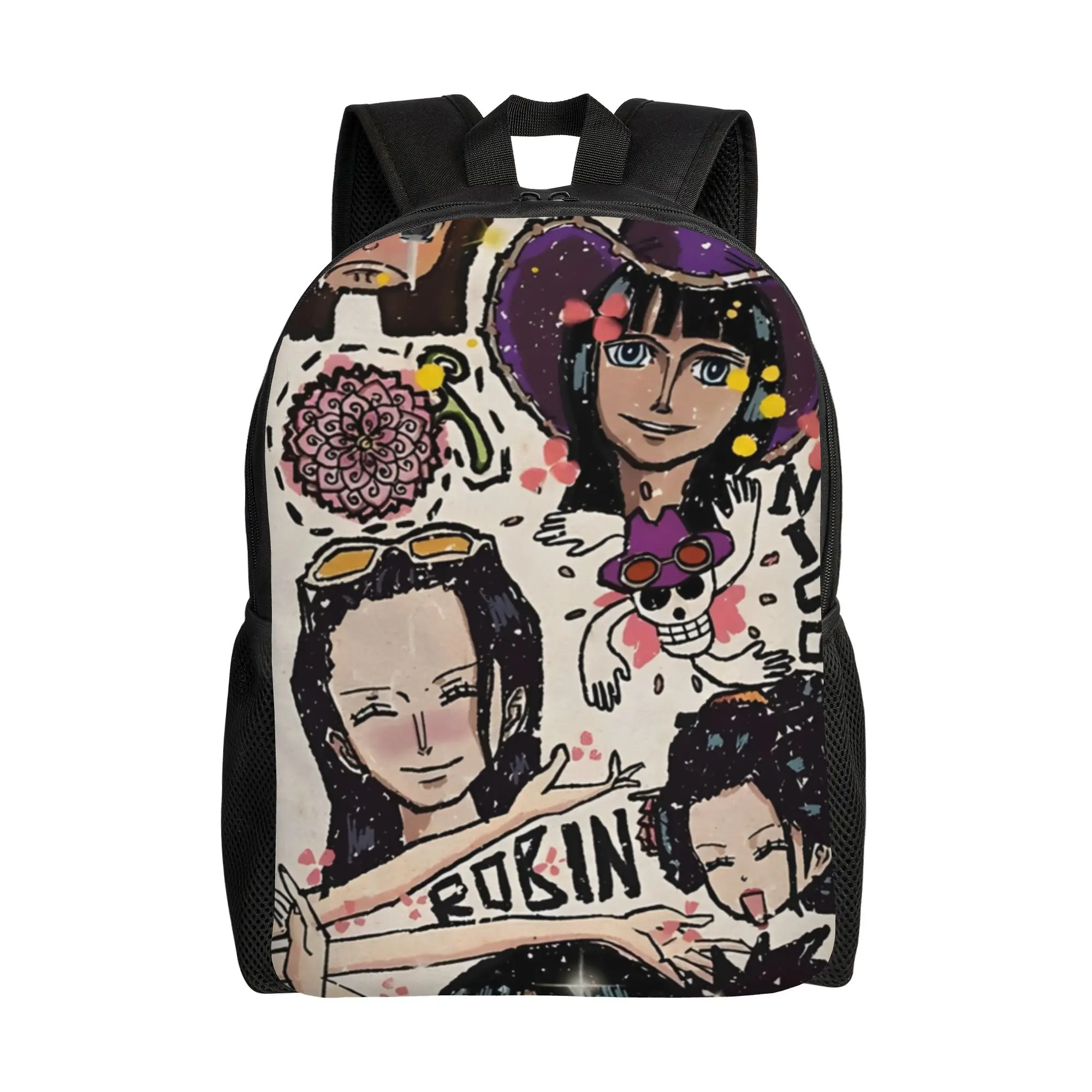 

Back to school season Cartoon Knapsack Nico Robin For Women New Backpack