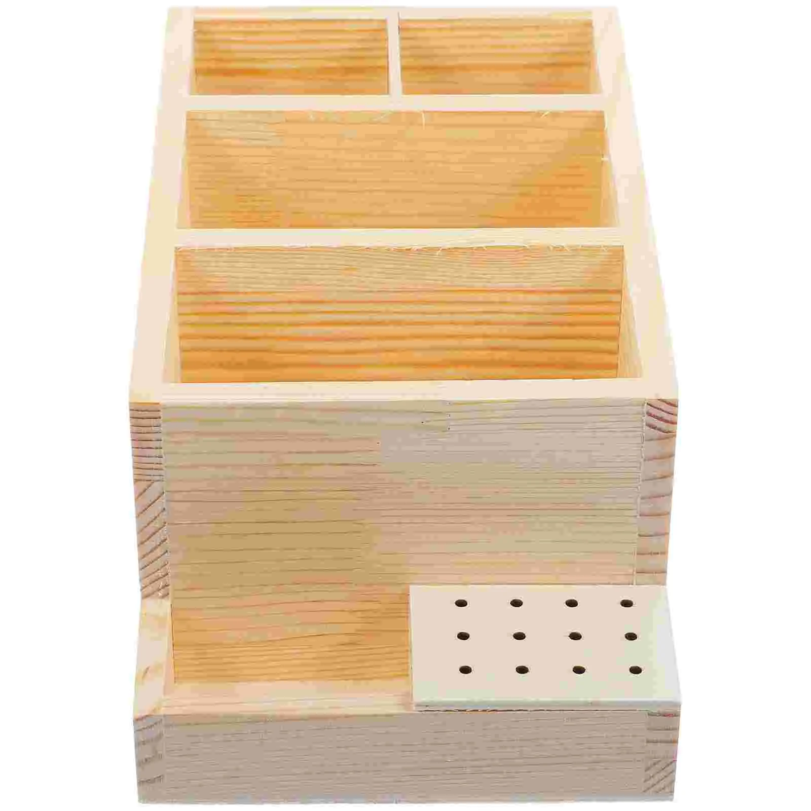 

Manicure Tools Grinding Head Storage Box Nail Drill Bits Stand Silverware Holder