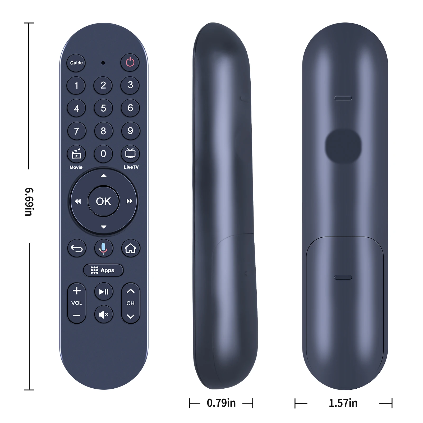 Remote control RC4532903/01BR-V04V01 TV untuk TV sejati