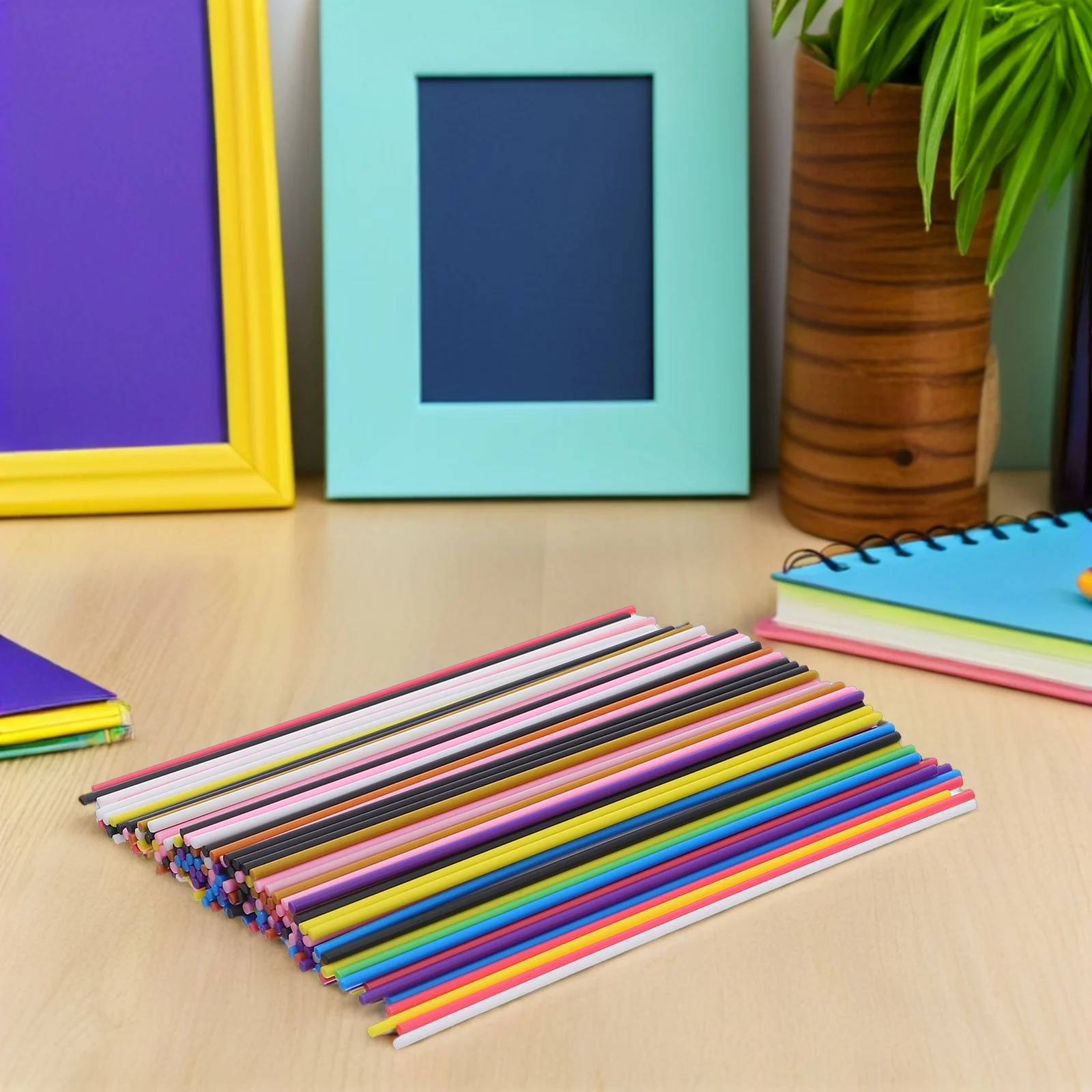 

300 шт. Pcl 3D сменный блок для ручки разных цветов 5 мм x 15 см для печати нить для 3D-принтера DIY ремесленные проекты