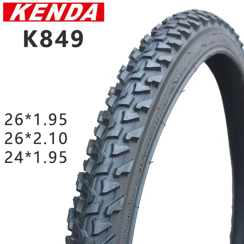 KENDA Bicycle Tire 24 26 24*1.95 26*1.95 26*2.1 Red Edge MTB Mountain Bike Tires 26 Pneu Cross-country All Terrain Big Tread