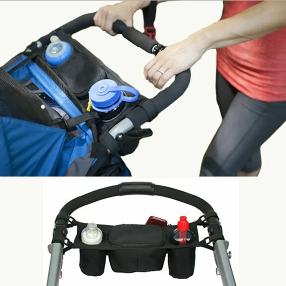

ABTK-Pram Baby Holder Storage Cup Pushchair Bottle Stroller Buggy Bag Organizer