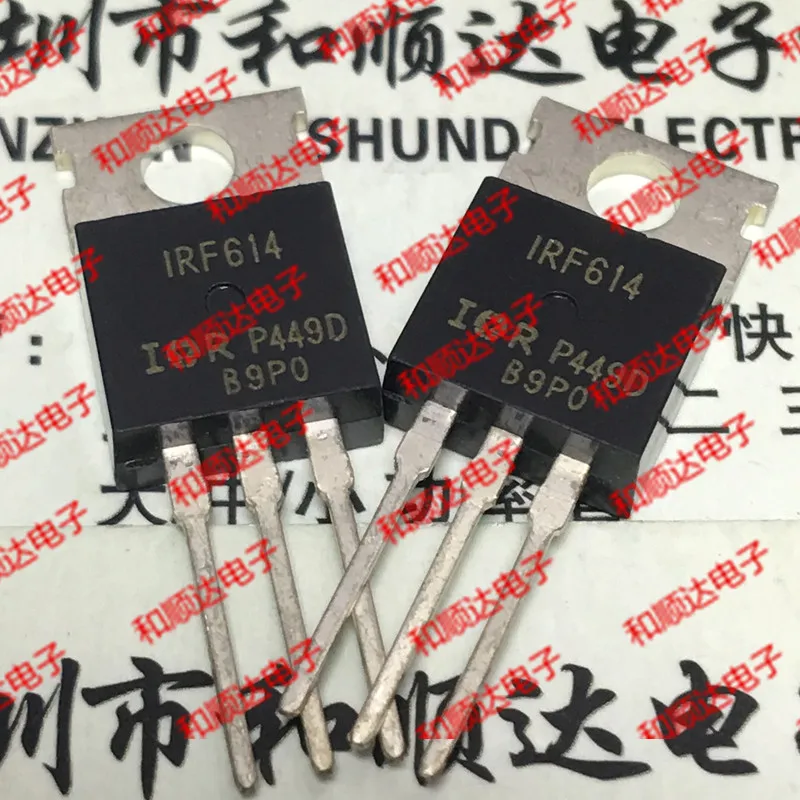 New (5piece)  IRF614   TO-220  250V 2.0A