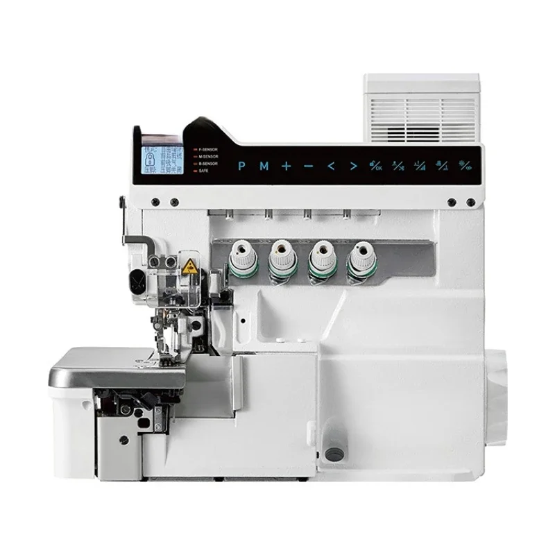 New Type Apparel Machine 5 Thread Air Purification Step Motor Overlock High Speed Sewing Machine