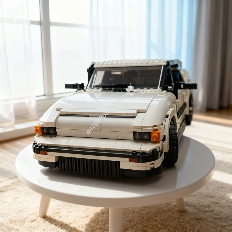 

967 шт. MOC Jp автомобили CRX Creator Experted модель здания Рождественский подарок блоки архитектура DIY креативный кирпич детская игрушка на день рождения