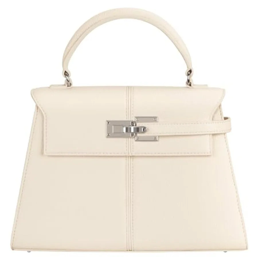 Women's Top-handle Handbags Vegan Leather Vintage Top Handle Design with Adjustable Strap Fashion Commuter Crossbody Bag