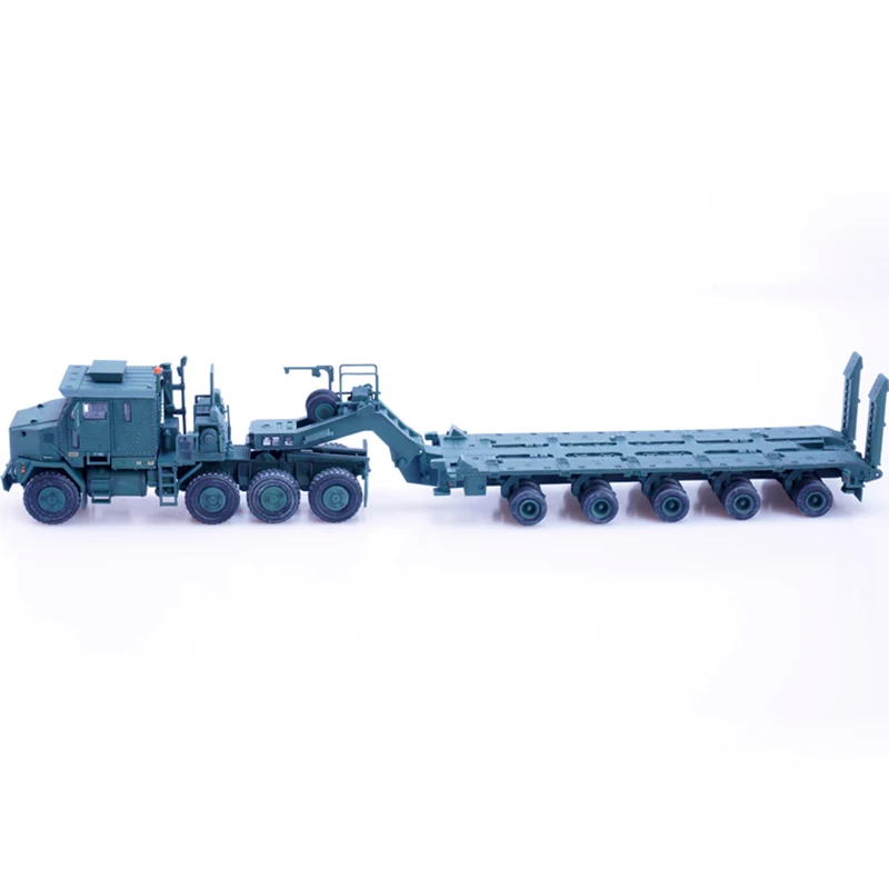 3colors American Oshkosh M1070 Heavy Transporter Alloy Vehicle 1/72 Scale Finished Military Model Toy Collection Ornament