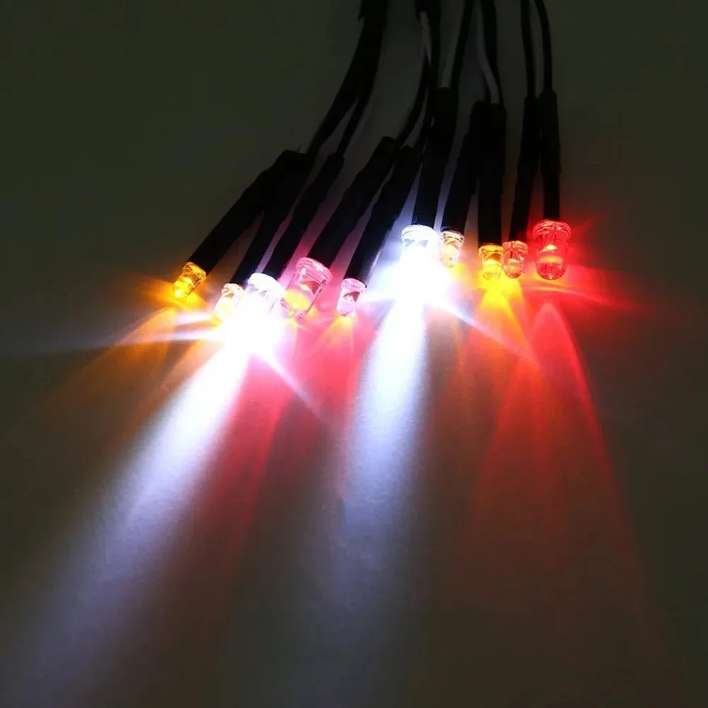 RC LED-Lichtset Scheinwerfer für 1/10 1/8 1/12 RC Auto Truck Crawler Drift Car Frontscheinwerfer Rücklicht TRAXXAS HSP HPI MN99 MN90 – Detail 10