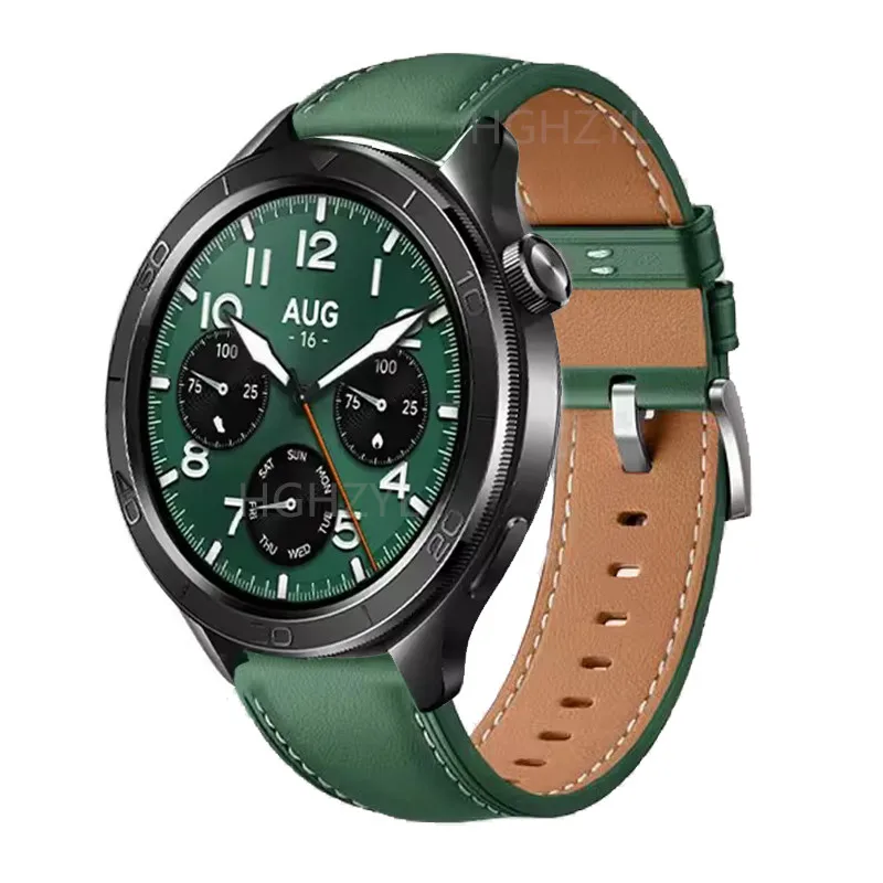 Leather Sports Strap for Xiaomi Watch S4/S4 Sport/S3 Soft Bracelet for Xiaomi Watch Series S2/S1 Pro Color Band Accessories