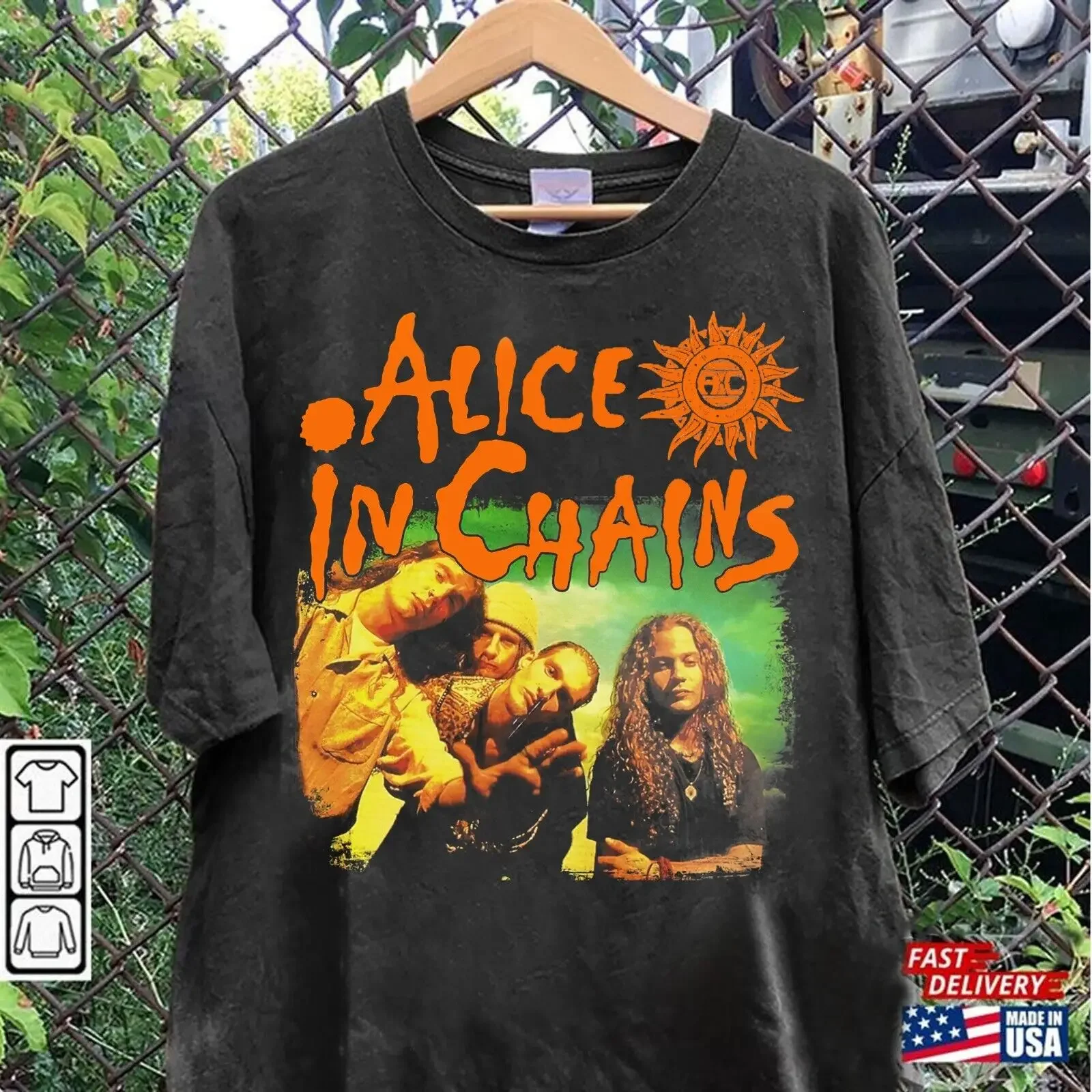 

Alice In Chains Band Member Men S-5XL Tee 4D417