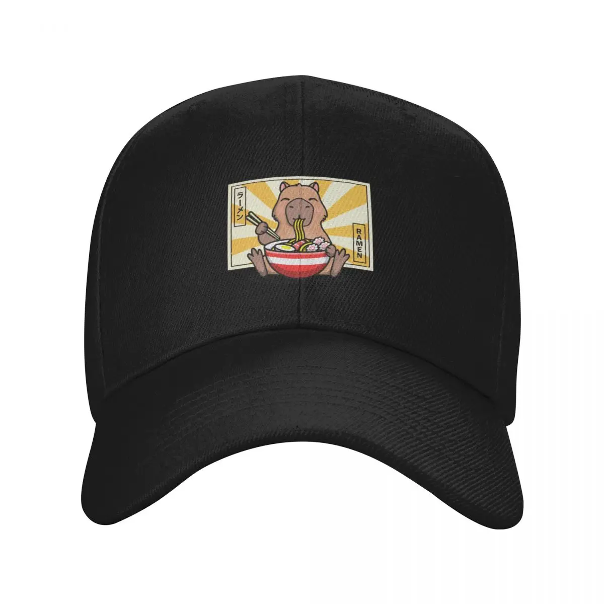 

Capybara Baseball Cap Male hat birthday Luxury man cap Girl'S Hats Men's