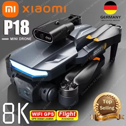 Xiaomi P18 Drone 8K HD tripla fotocamera fotografia aerea professionale posizionamento del flusso ottico evitamento degli ostacoli Quadcopter RC