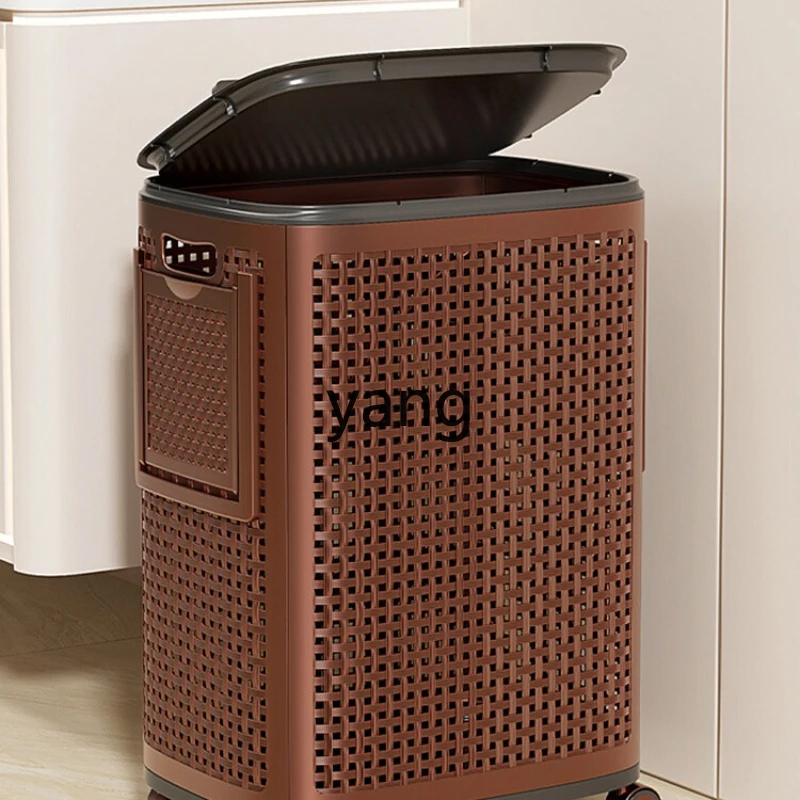 

Lzr floor cart laundry basket toilet bathroom clothes storage basket