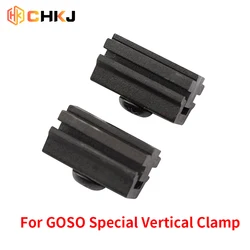 CHKJ For GOSO Special Vertical Clamp Locksmith Tool Supplies Auxiliary With Tooth Opening Double-sided Tooth Fixture