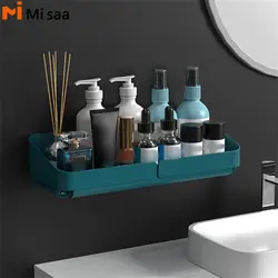 Bathroom Smooth Shelf Strong Suction Cup Sundries Shelf Odorless Wholesale Stablize Multifunction Mellow Dont Hurt The Wall