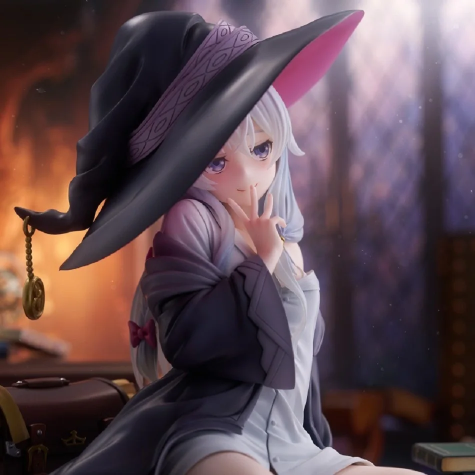 Elaina Anime-Mädchenfigur Wandering Witch: Die Reise von Elaina Actionfigur Sammlermodell Spielzeug