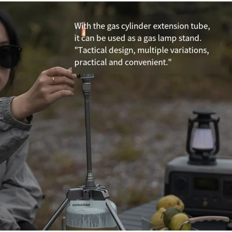 Camping artifact, dragon claw triangular bracket, portable quick-release desktop rack, outdoor easy storage bracket