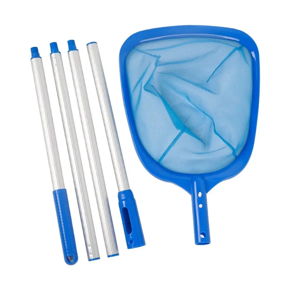 Redes de limpieza de piscinas de diseño desmontable, bolsa profunda ligera, bolsa de red receptora de hojas, alta eficiencia, mayor capacidad