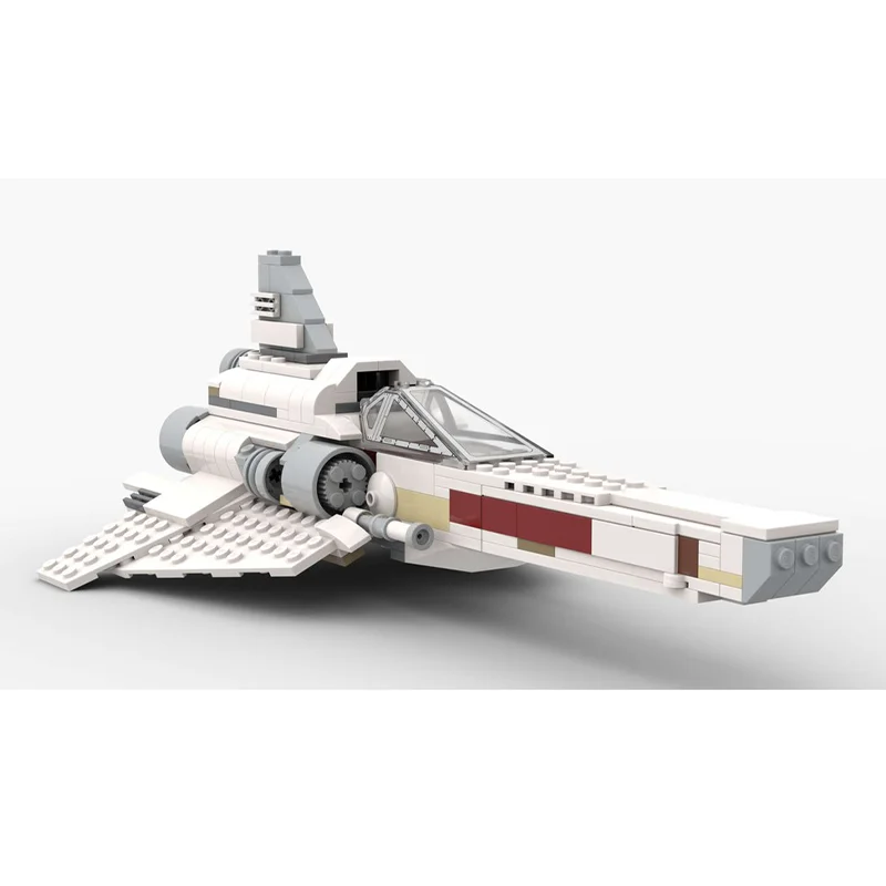 NEW MOC Spaceship Battlestar Galactica The Iconic Space Colonial Viper Fighter Model Building Blocks Bricks Toys Gifts Boys Set